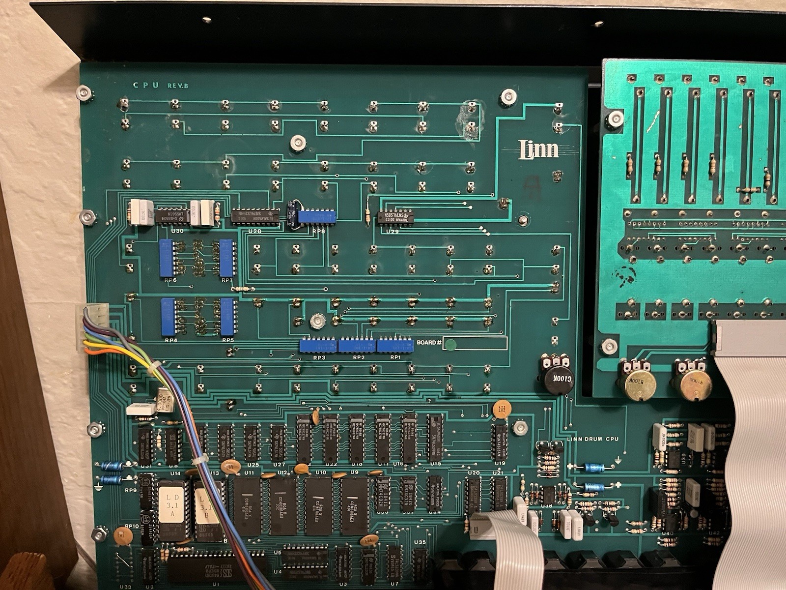 Linn Electronics Linndrum LM-2 Rare Vintage Drum Machine Synthesizer Working