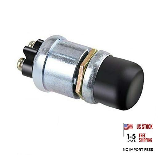 50A2V Waterproof Car Boat Track Switch Push Button Horn Engine Start Starter 1