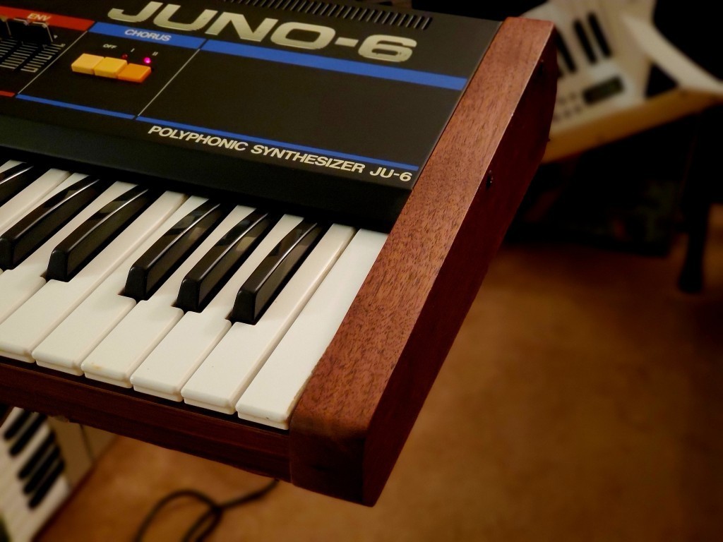Roland Juno-60 / Juno-6 Replacement Side Panels - Solid Walnut - Brand New