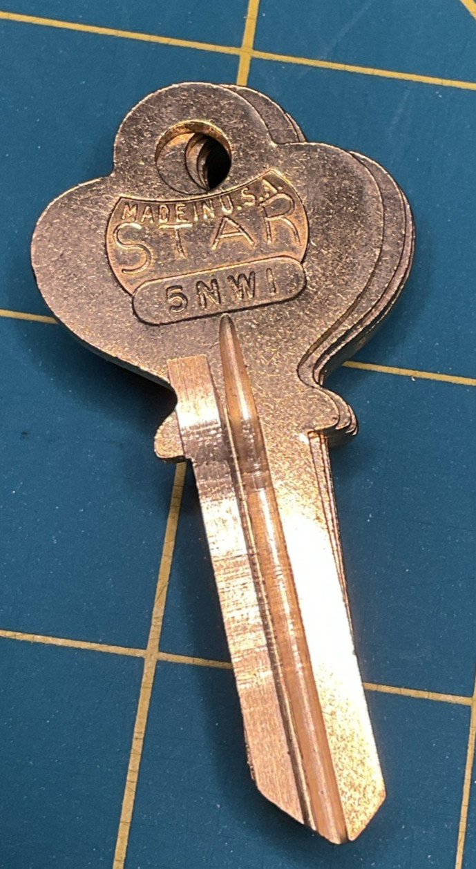 Star 5NW1  Key Blanks   Set of 6   Locksmith USA