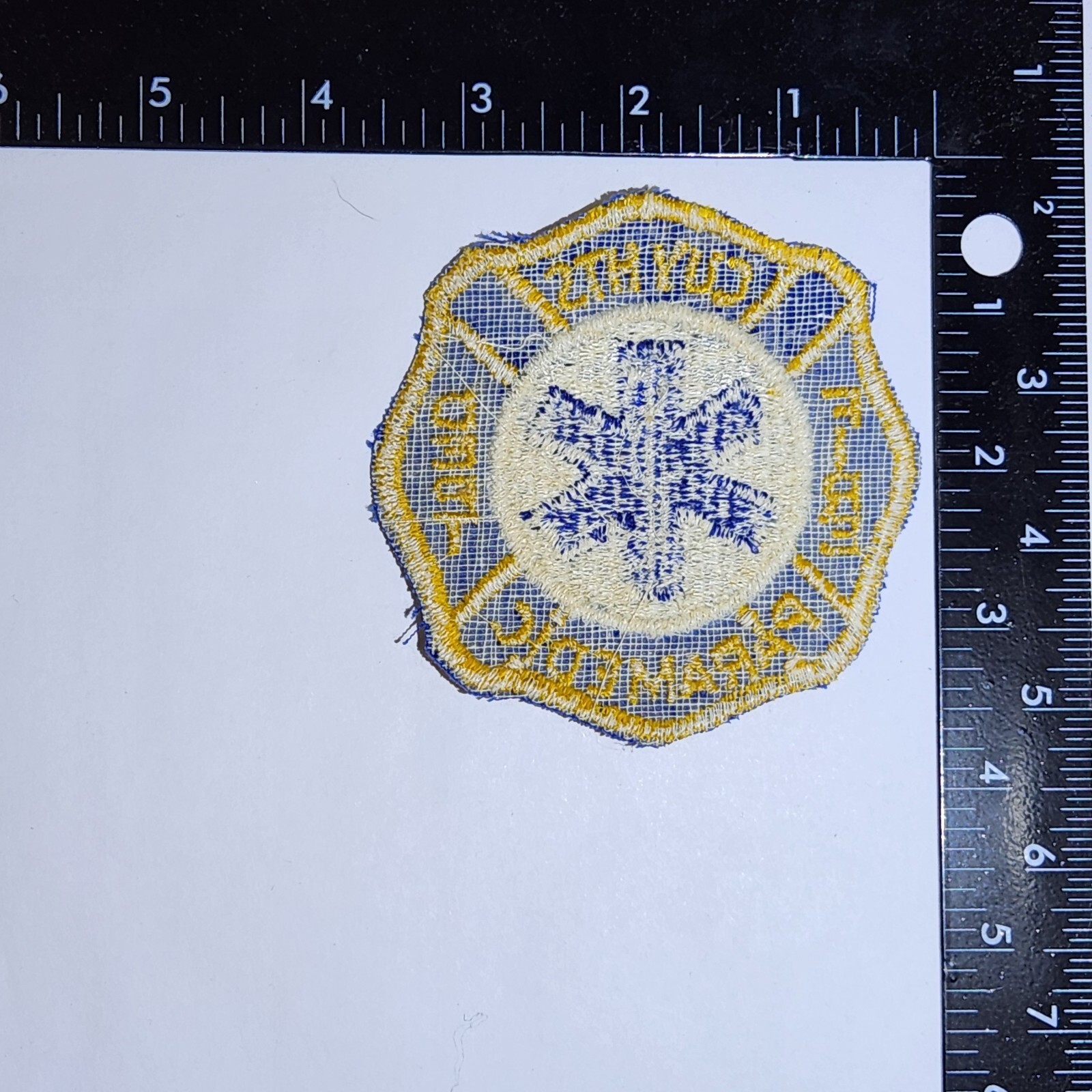 Cuyahoga Heights, Ohio Fire Department Patch. Great Condition!