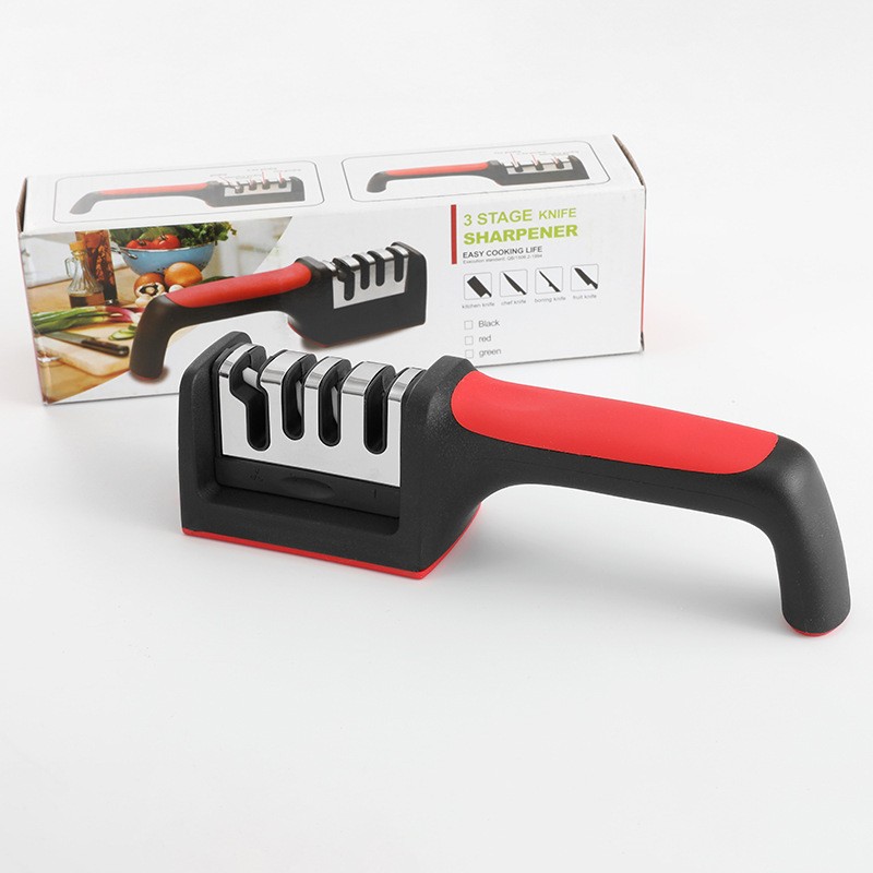 1Pc four-stage sharpening stone quick sharpener multi-functional tool
