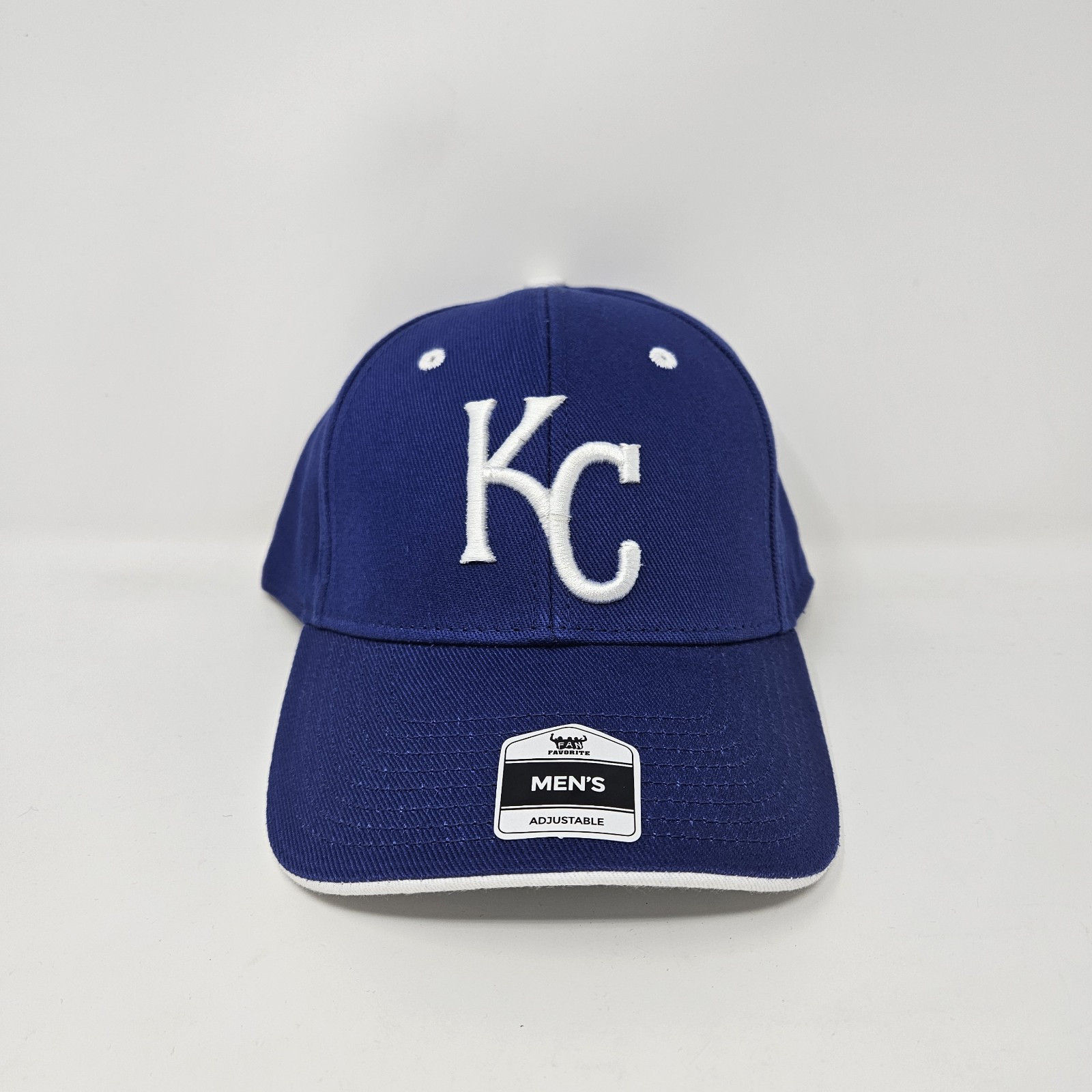 Fan Favorite MLB Kansas City Royals 'Royal Blue/White' Adjustable Hat - OSFA
