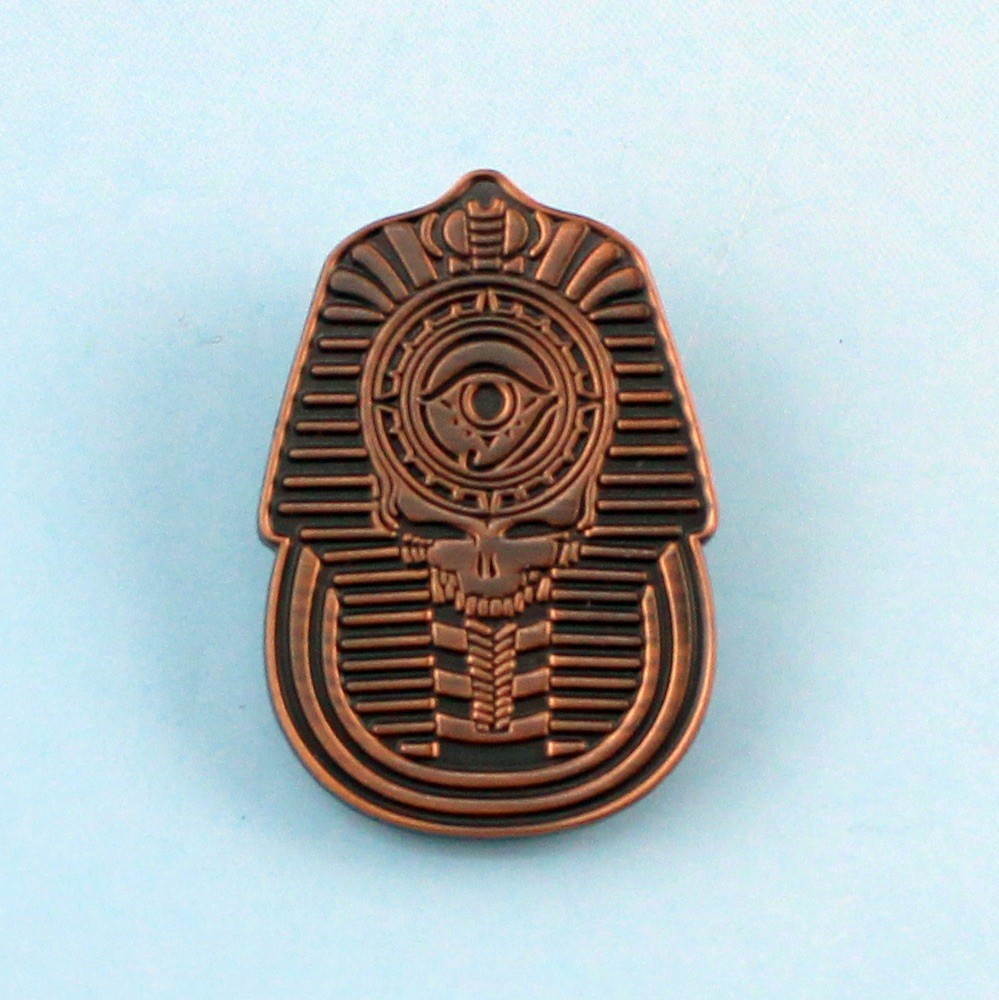 Grateful Dead Pin King Tut Egypt Pin  metal  1 3/4 inches  2 backs