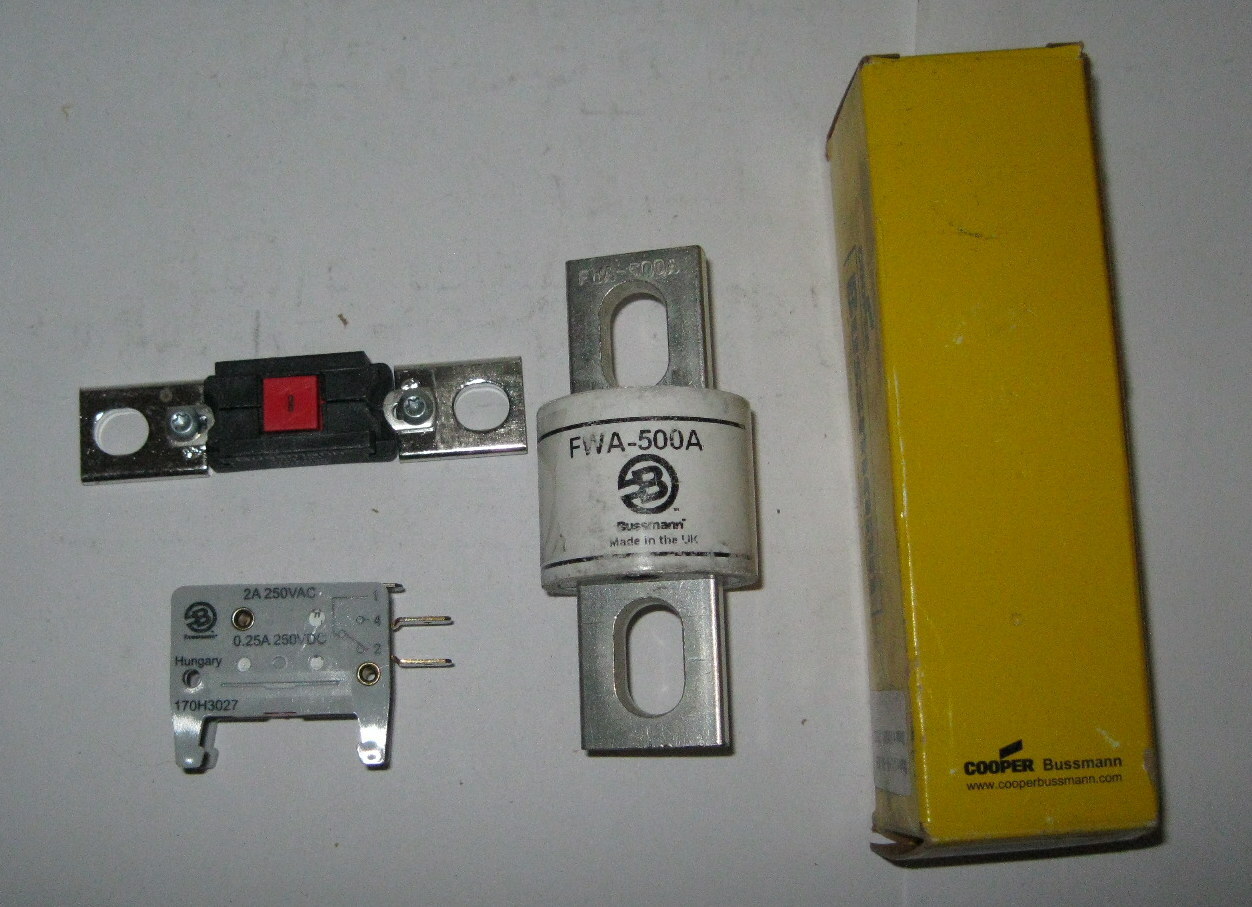 FWA-500ASI4 BUSSMANN FWA-500A FUSE W/ INDICATOR ASSEMBLY