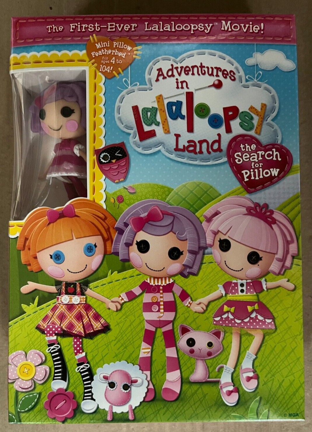 Adventures in Lalaloopsy Land: The Search for Pillow Christmas Mini Pillow *NEW*