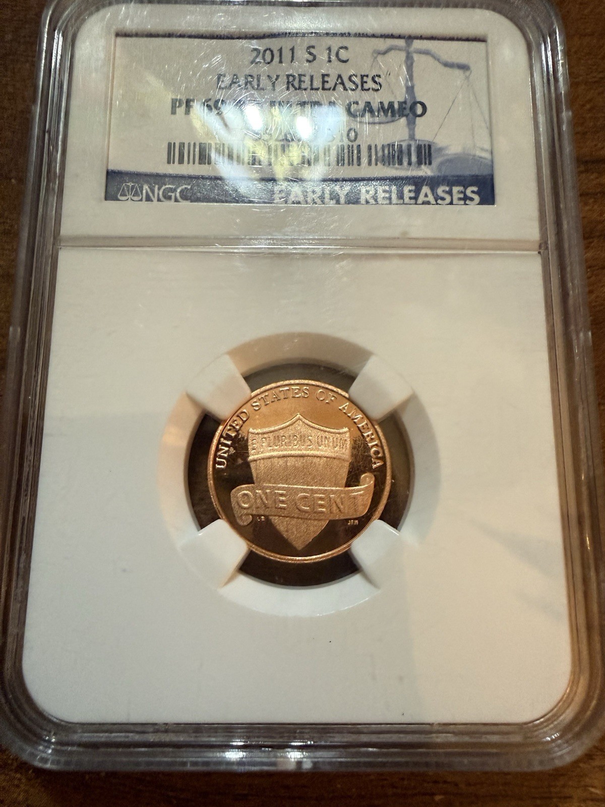 2011 S Lincoln Cent Penny NGC PF69RD Ultra Cameo Early Release 1.6 Million