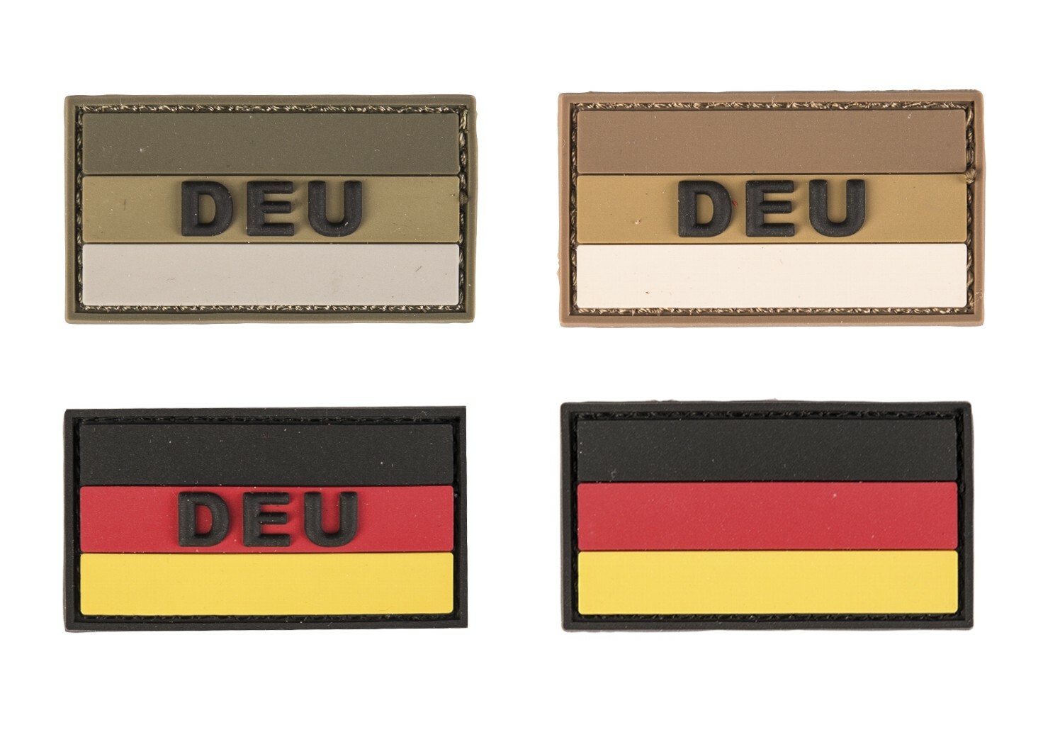 Hook and Loop patch 3D patch PVC rubber patch sovereign badge Germany small