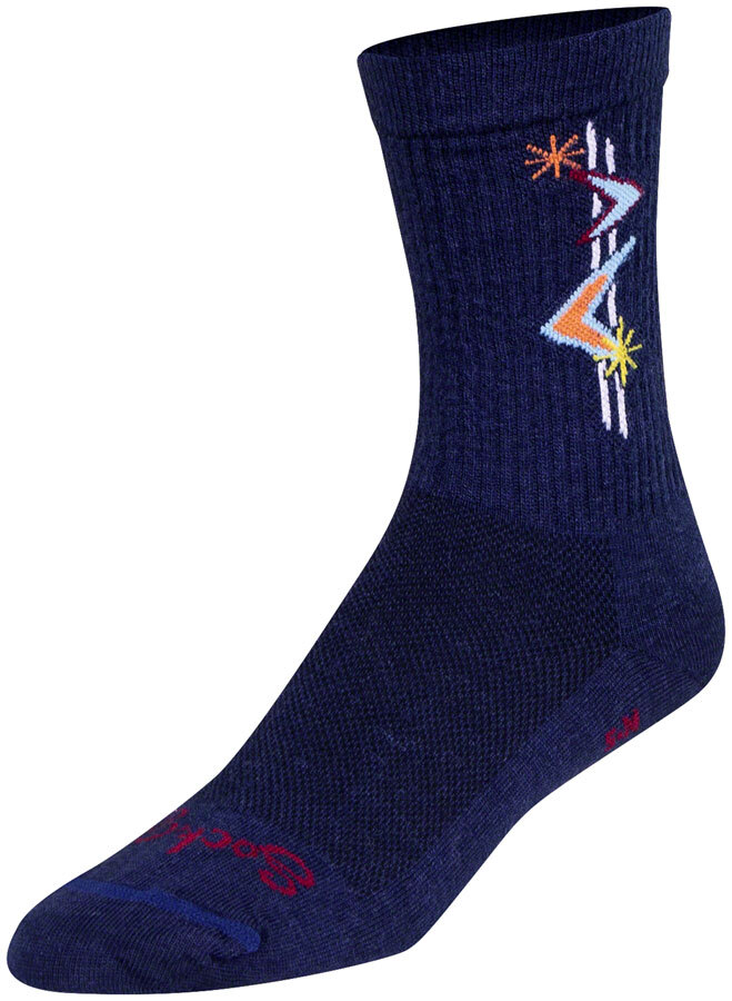 SockGuy Wool Jetson Socks - 6", Small/Medium
