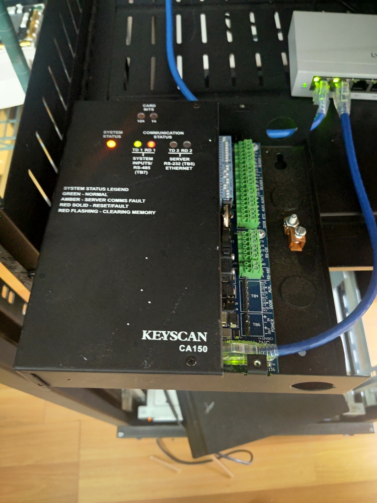 Keyscan CA150SINGLE Door Poe Equipped Access Control Panel