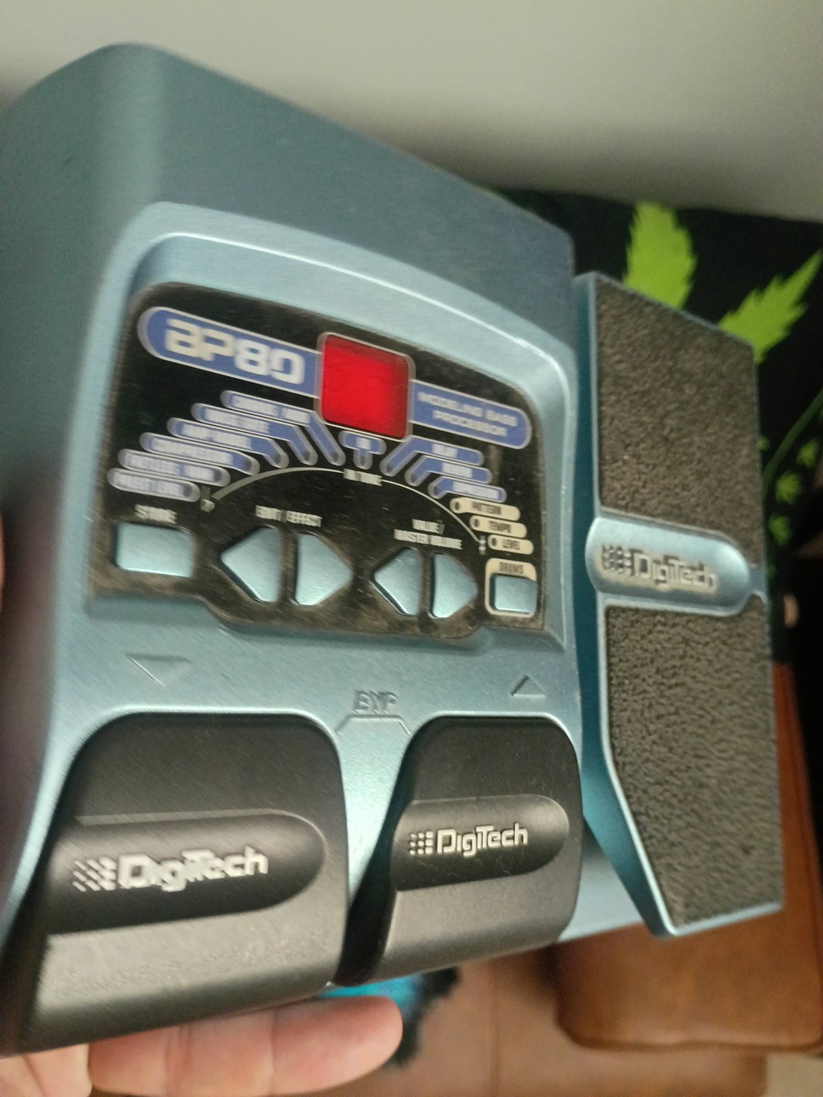 DigiTech RP80 Multi Effects Pedal Modeling Bass Guitar Processor Dusty Dirty Old