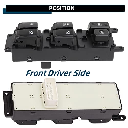 93570-3K010 Front Driver Side Power Window Master Control Switch Replacement