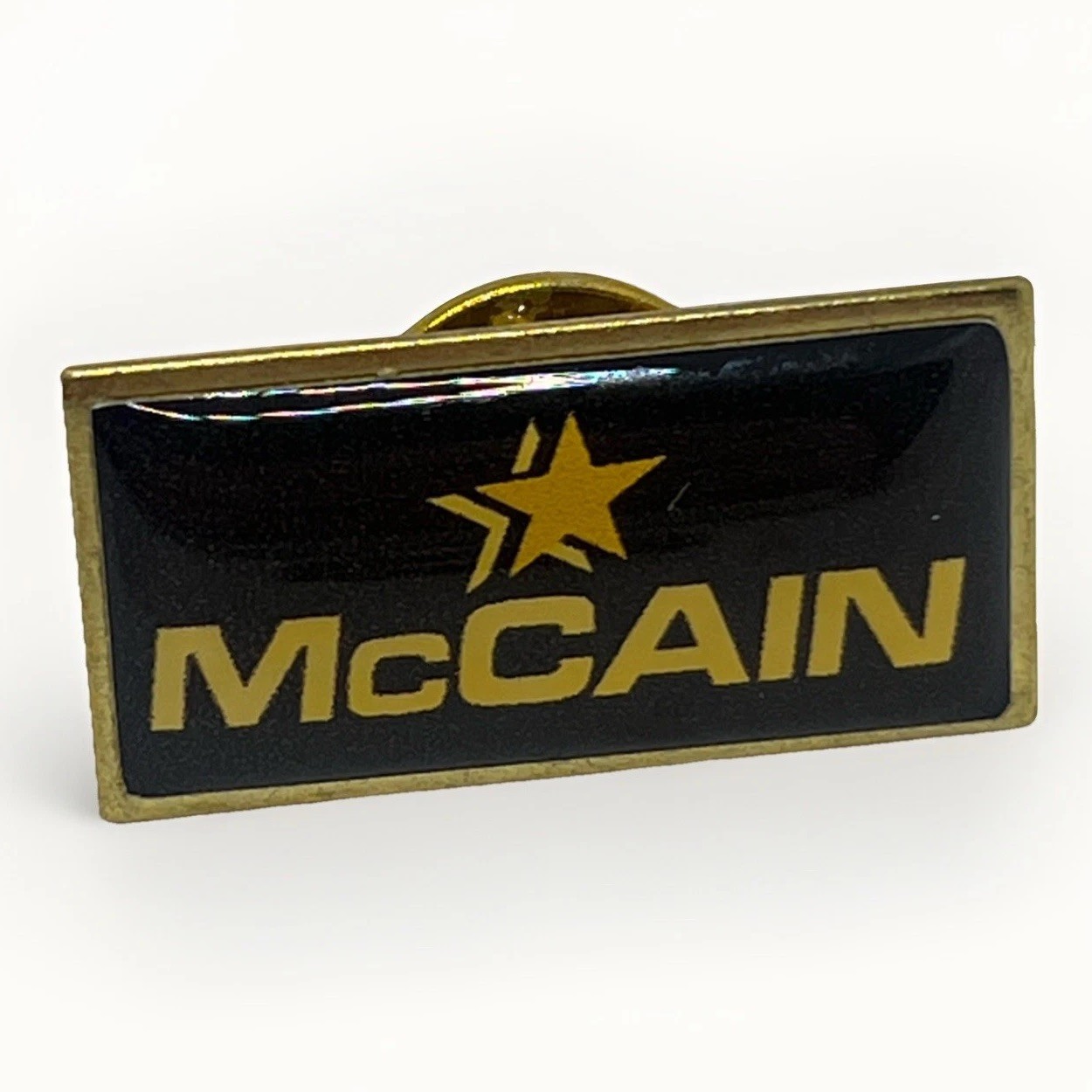 2008 John McCain Sarah Palin Republican President Election Enamel Lapel Hat Pin