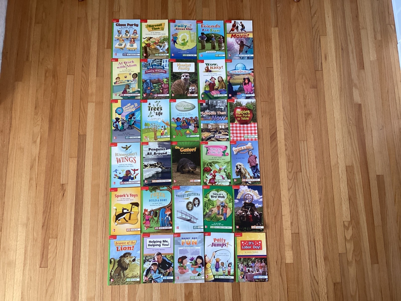 MCGRAW HILL WONDERS LEVELED READERS / GRADE 1 / BEYOND /  30 BOOKS