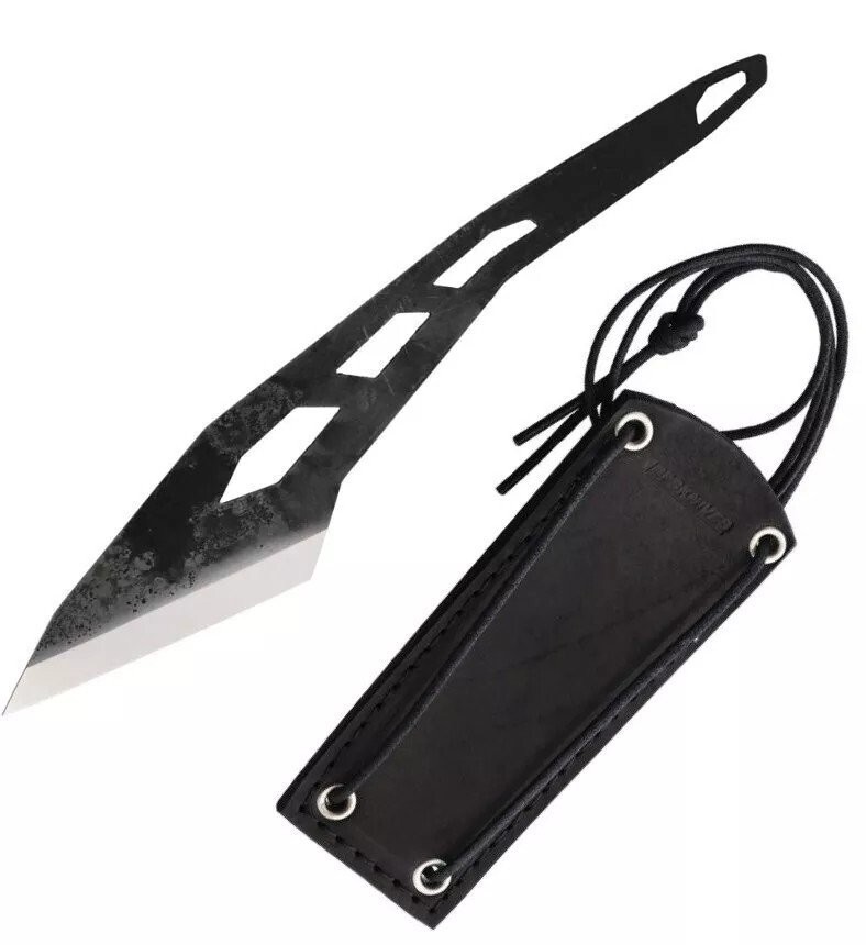 BPS Knives Kiridashi Fixed Blade 1066 Carbon Steel Construction - KIRIDASHICSH