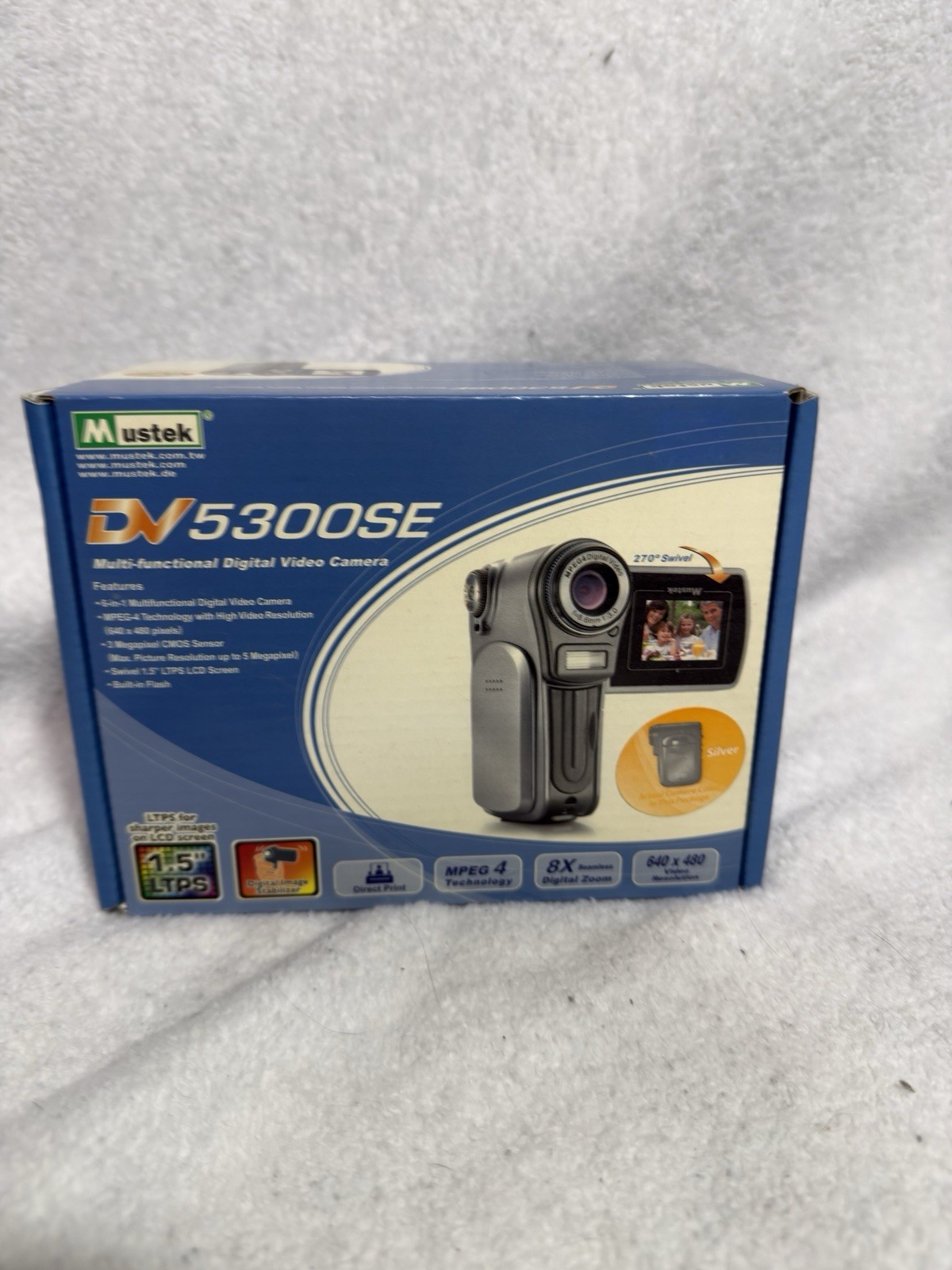 Mustek DV5300SE Digital Video Camera Multi-Functional Digital Video Camera