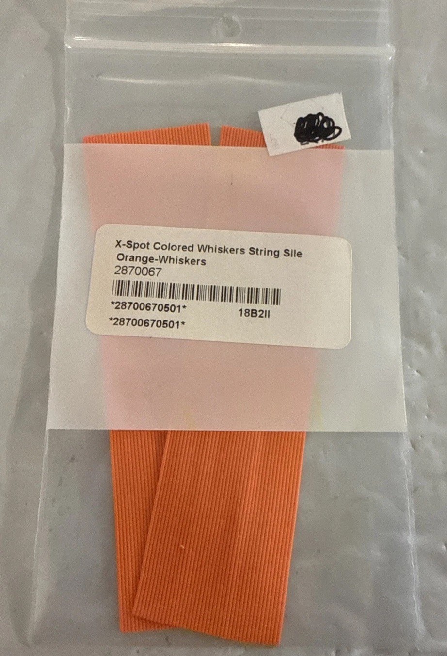 X-Spot Colored Whiskers String Sile Whiskers Orange Archery