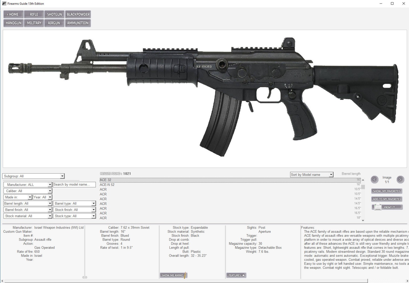 Firearms Guide 16th PRO Edition Flash Drive & Online Combo (MSRP $240)