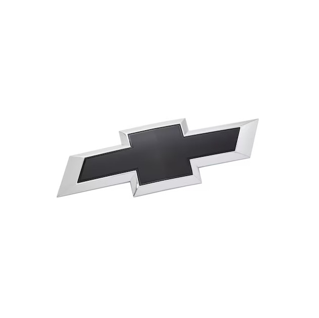 2020-2026 New Gen 2500 3500 HD Front Bowtie Emblem in Black 84778906 OEM GM