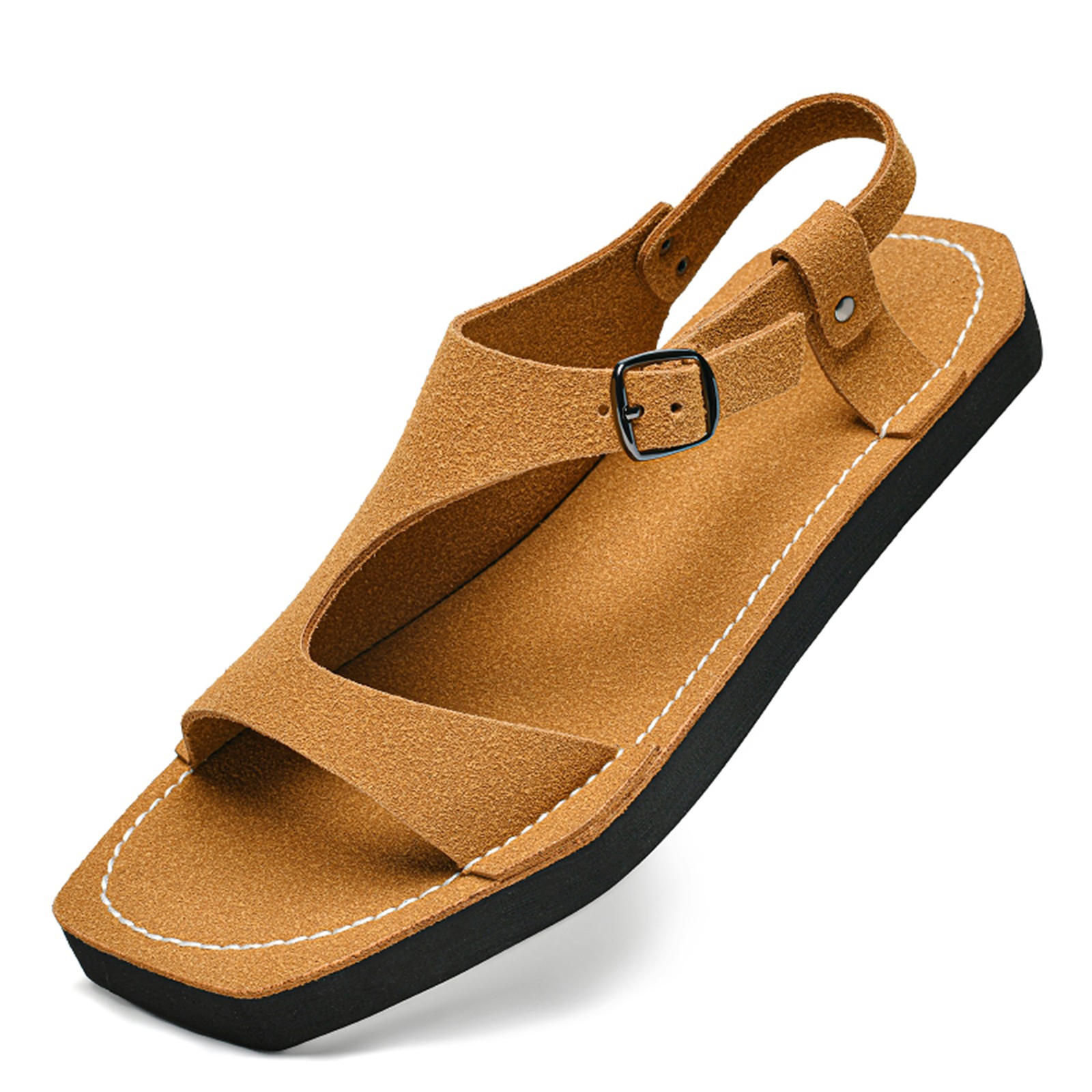 Men's Fashion Flats Sandals Outdoor Sandals for Casual Beach Daily