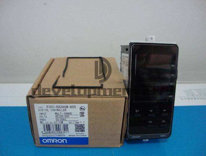 One Omron E5EC-QX2ASM-800 100-240VAC Temperature Controller New