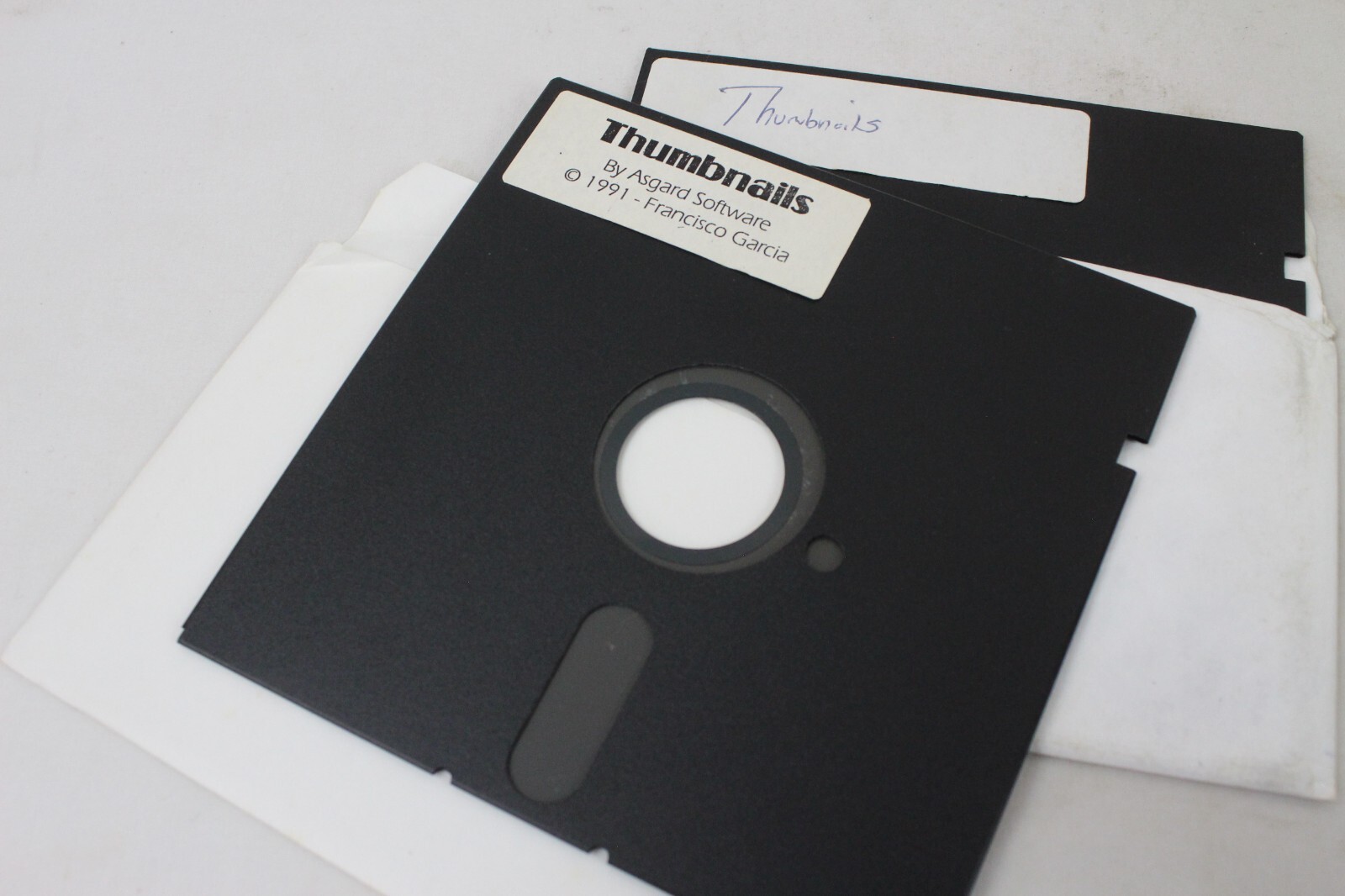 Vintage Computer Software Floppy Disk Lot Thumbnails Asgard Francisco Garcia
