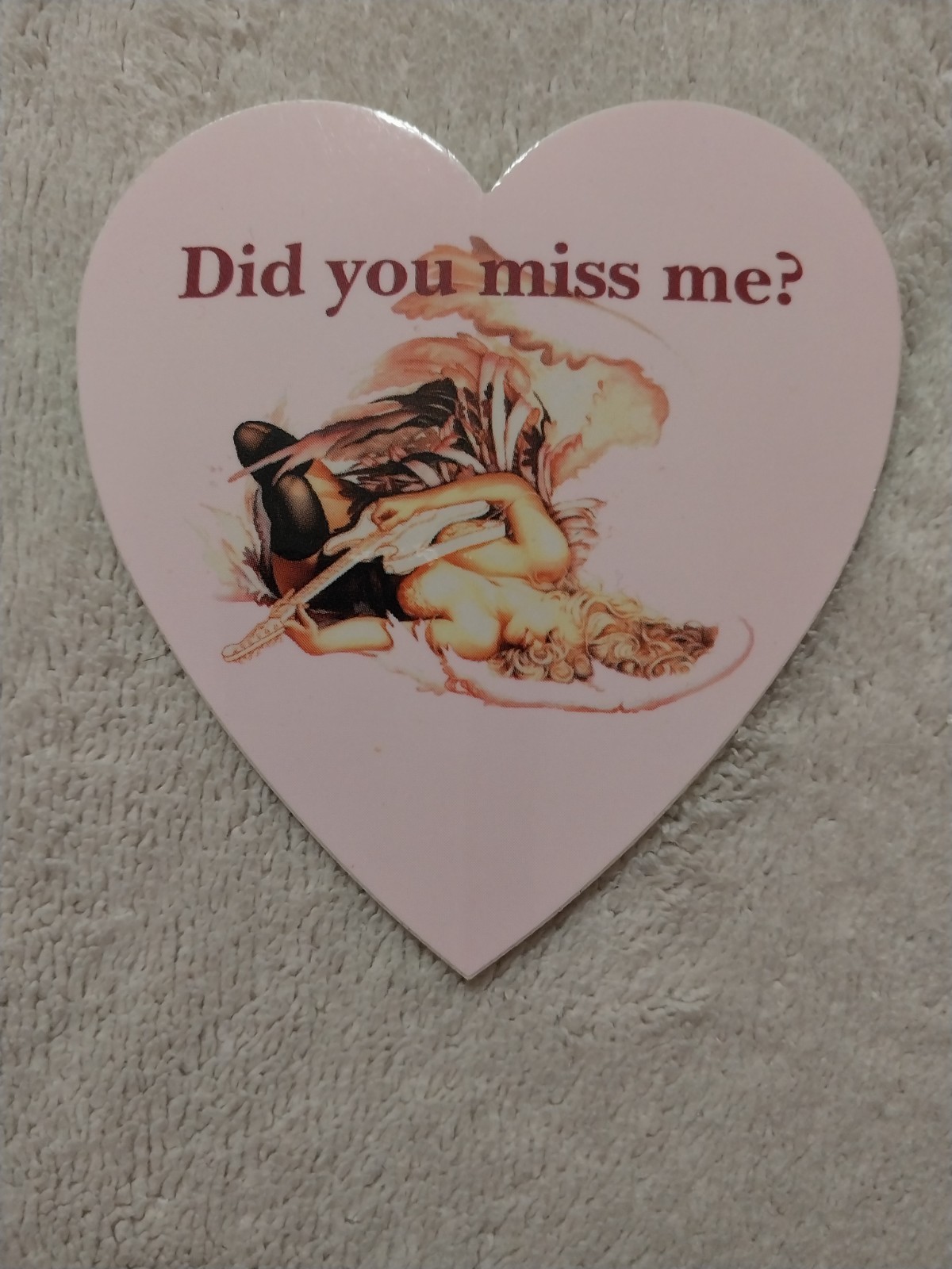 Courtney Love Did you Miss Me America's Sweetheart Promo Sticker - 2004
