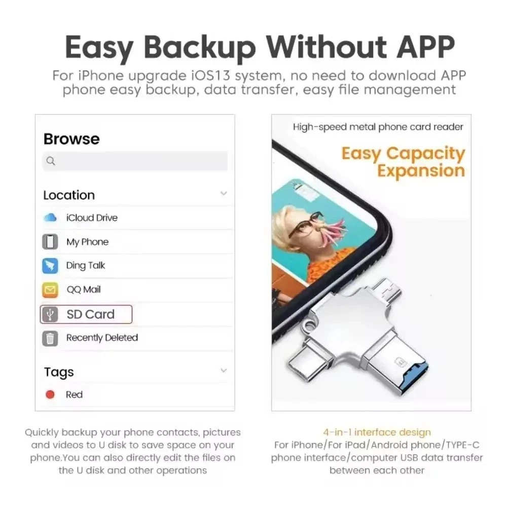 USB 3.0 Flash Drive Type C Memory Photo Stick for iPhone Android iPad lot
