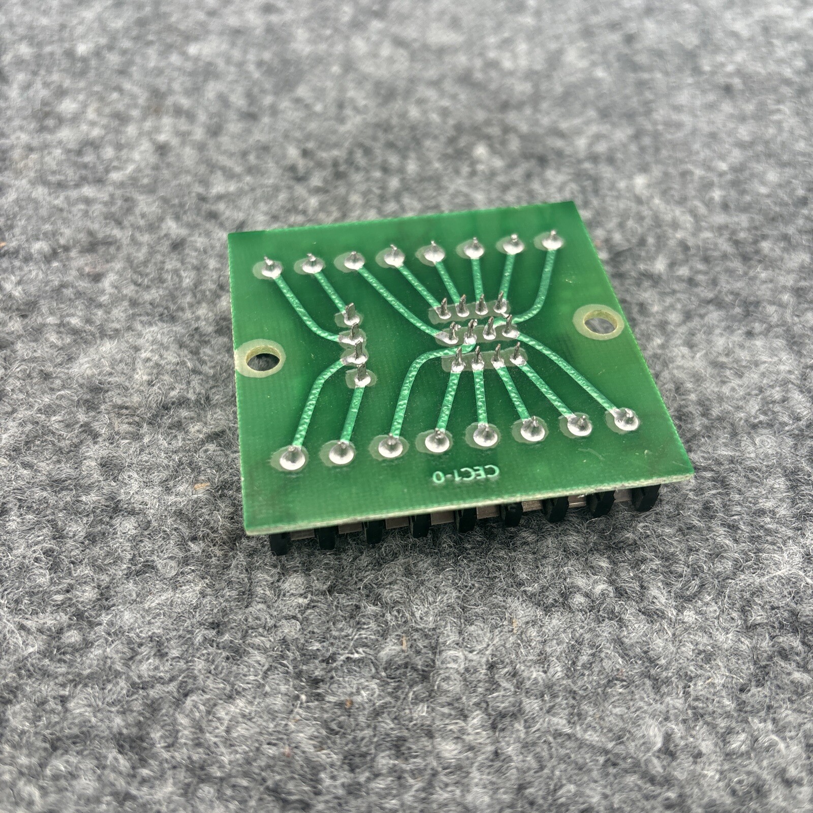 Lot Of 2 - Curtis RS4 Relay Socket Board Used