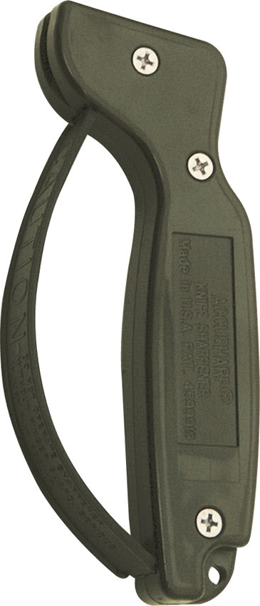AccuSharp Green/Black Tungsten Carbide Knife and Tool Sharpener AS1G