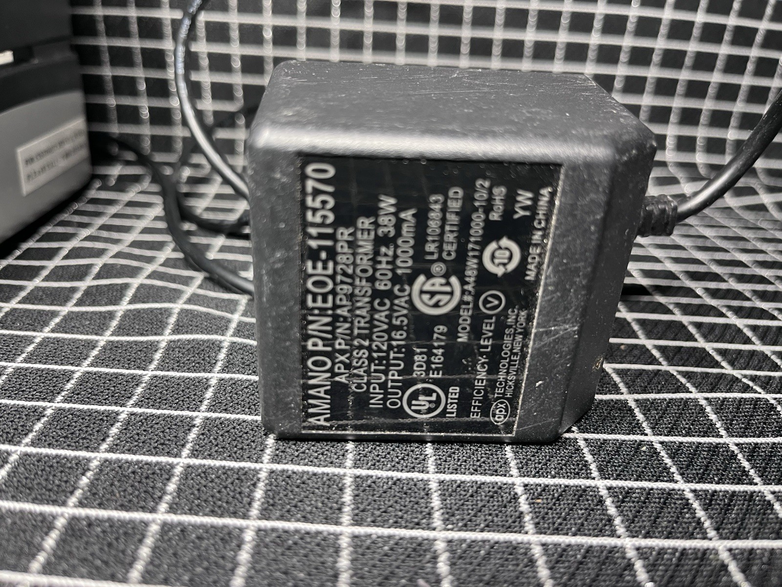 Amano Pix-55 Time Clock Electronic Digital Time Recorder *READ