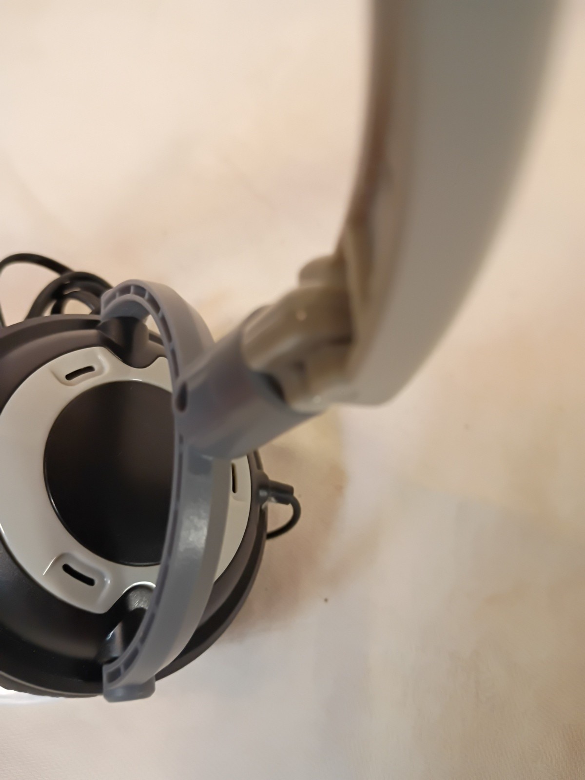 Black And Gray, Adjustable, Corded Headset