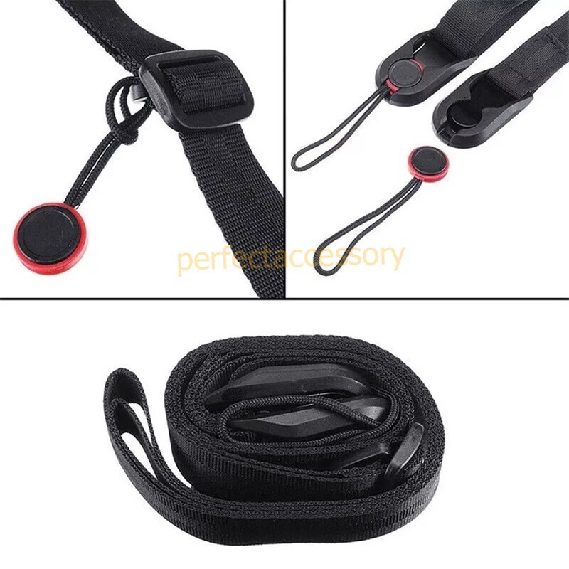 Camera Shoulder Strap Quick Release Buckles Adjustable DSRL SLR TLR Neck Strap