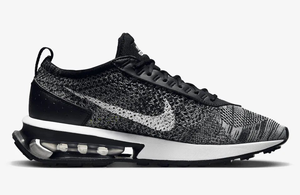 Nike Air Max Flyknit Racer Oreo Black White Grey DJ6106-001 Sz 10.5 11 11.5 12