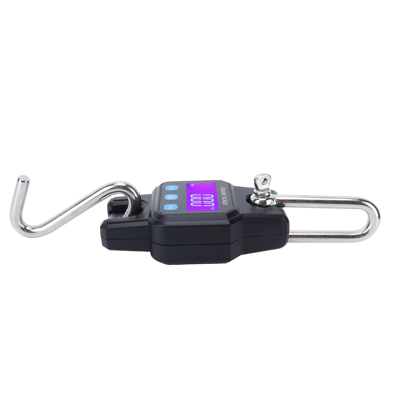 (Black)WH-C06 Rechargeable Digital Hanging Scale Mini Crane Scale Electronic US