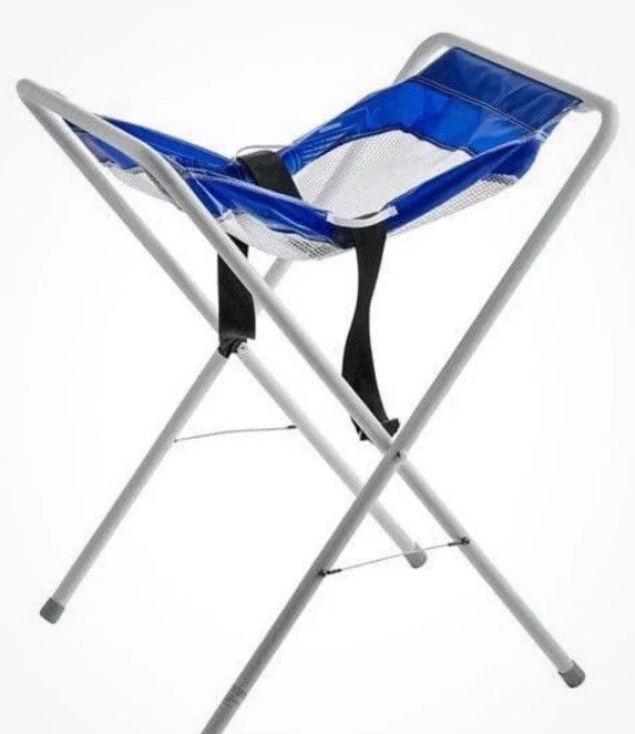 Lot Of 2 NIB Koala Kare KB115-99 White and Blue Infant Seat Cradle (Kradle)