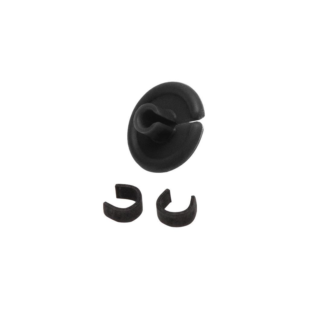 OMP String Lover 2.0 9/16" Kisser Button, Black, 1 pc.