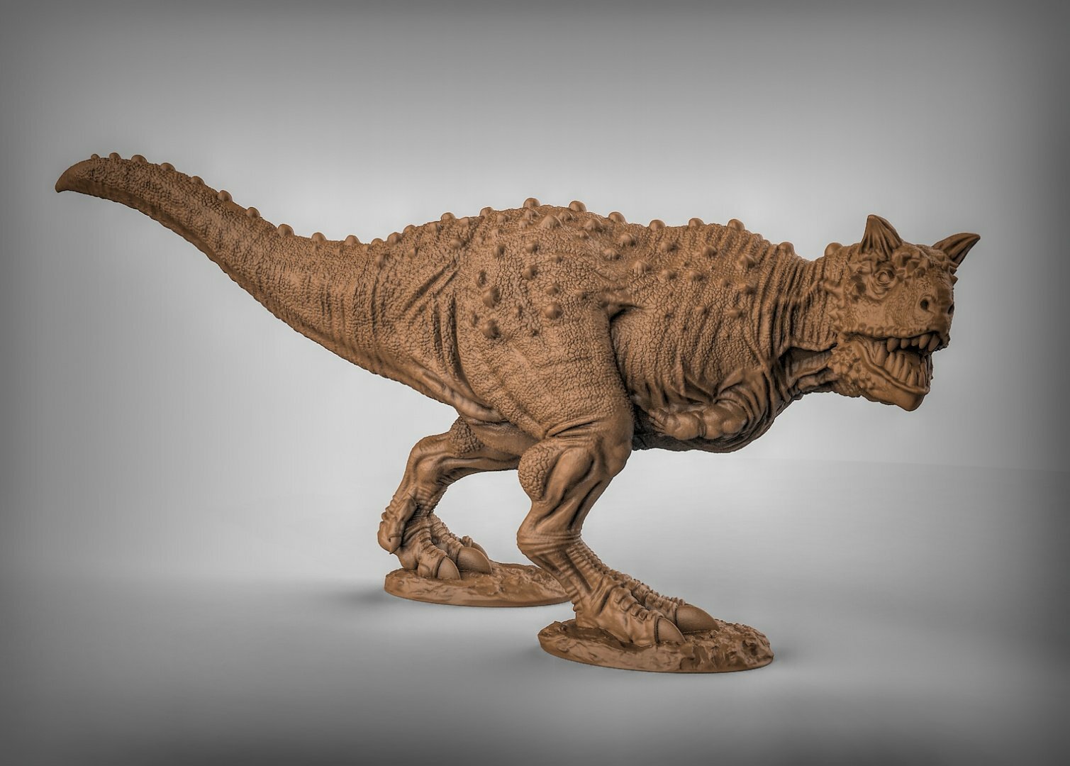 Carnotaurus Resin 3D Models for Dungeons & Dragons & Board RPGs