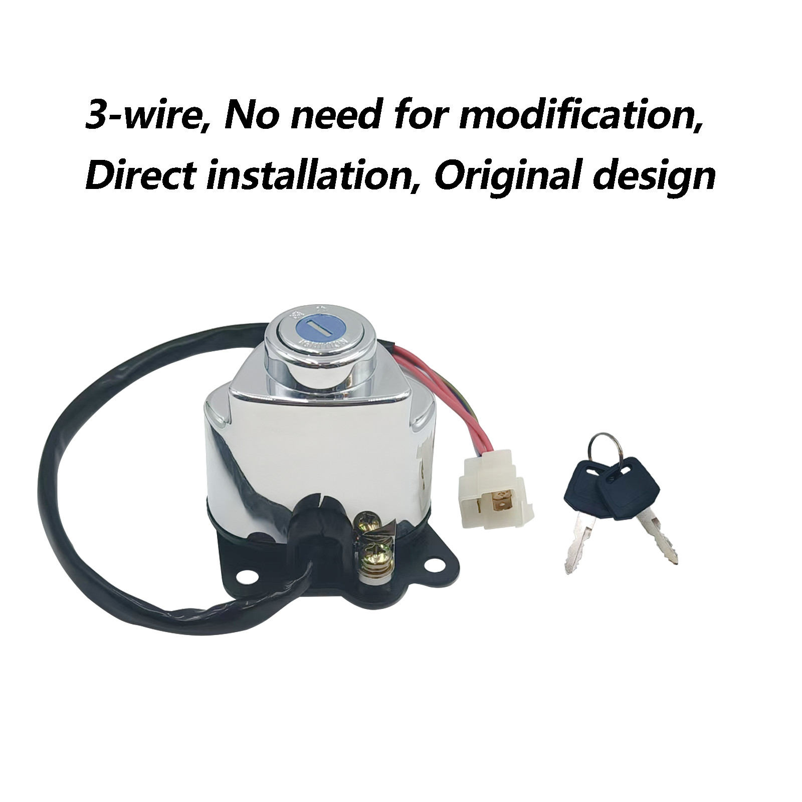 COMBINATION SWITCH / Ignition Switch and Cover for Honda VTX1300 /C /R 2004-2009