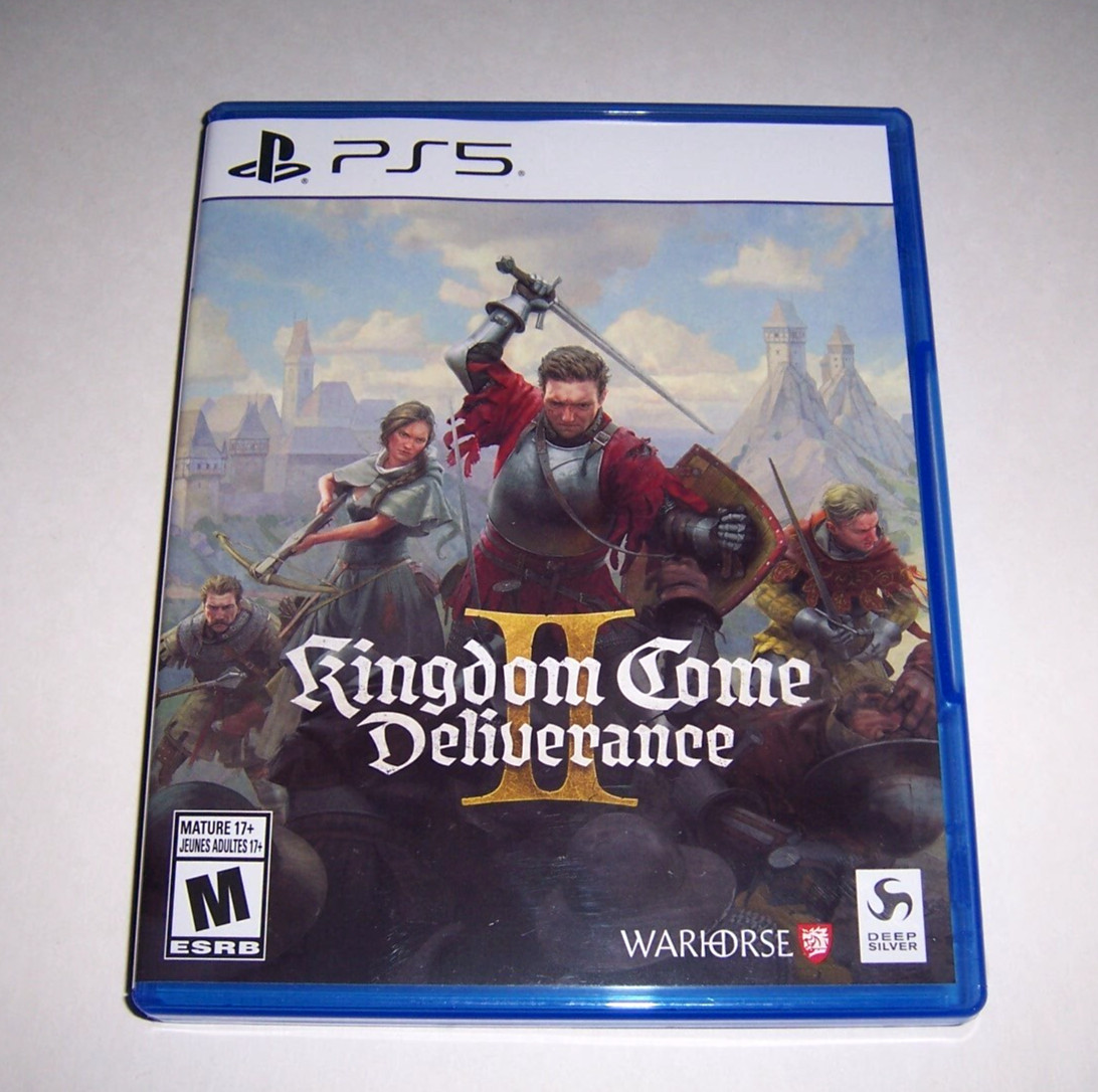 Replacement Box Case Only Kingdom Come Deliverance II 2 PS5 AUTHENTIC OEM
