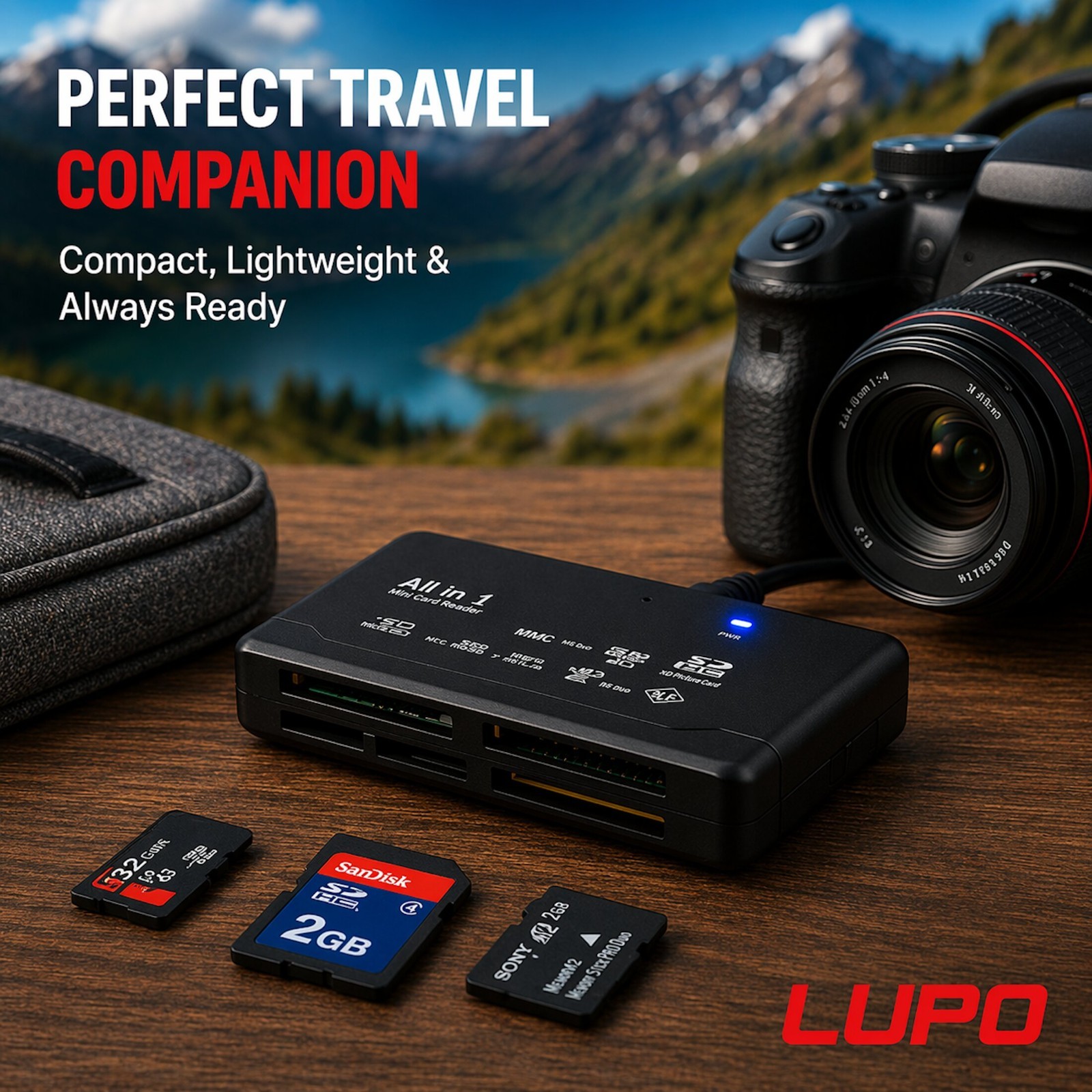 USB Memory Card Reader CF XD SD MS Compact Flash XD Picture Card PC Mac