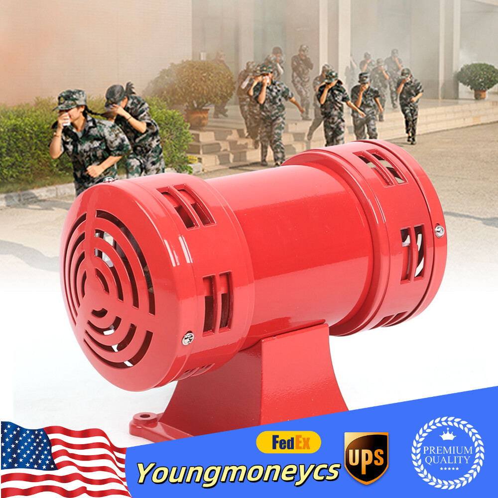 110V 400W Industrial Siren Air Raid Horn Motor Driven Siren Air Siren