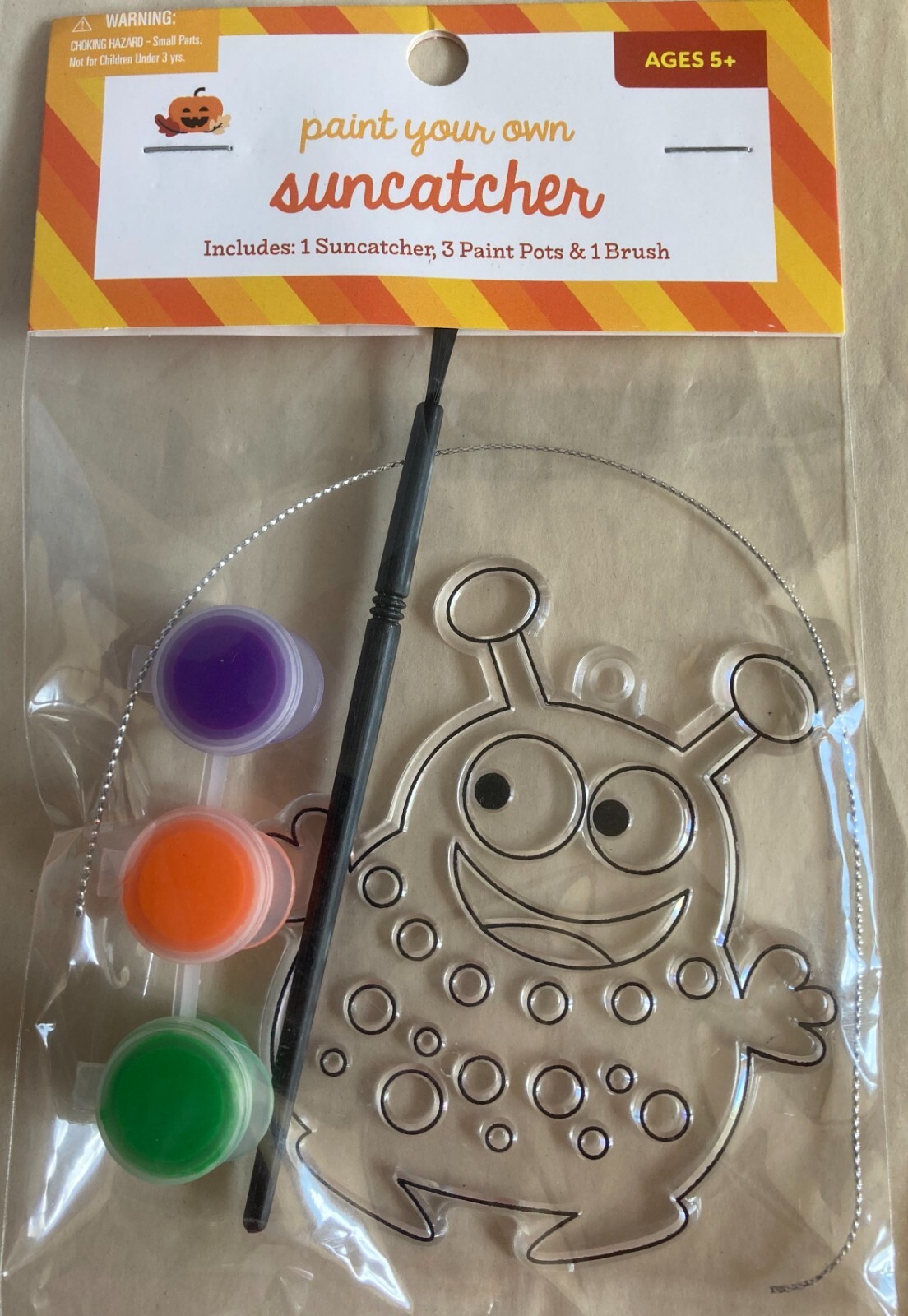 Paint Your Own Suncatcher Bug