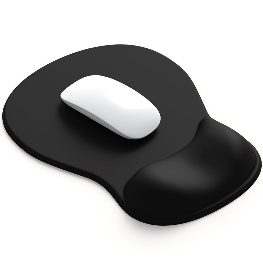 ErgoComfort Gel Wrist Rest Mouse Pad-Ergonomic Office Mousepad with Wrist Suppor