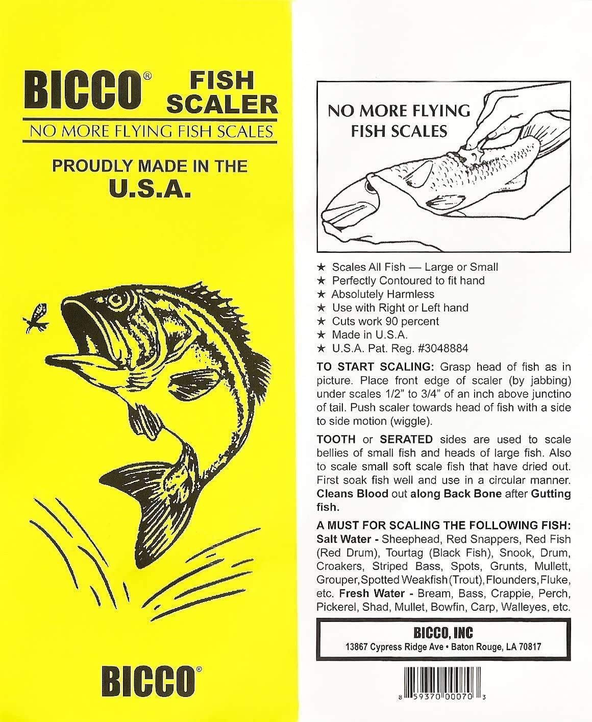 Plastic Fish Scaler (2-Pack)