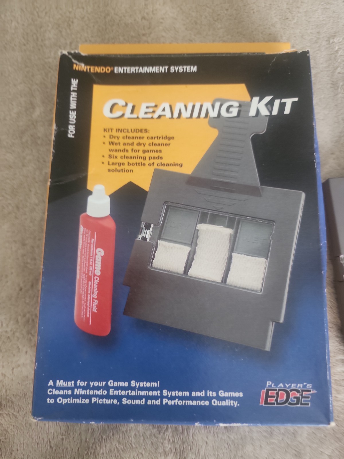 Nintendo NES Cleaning Kit Original with Box