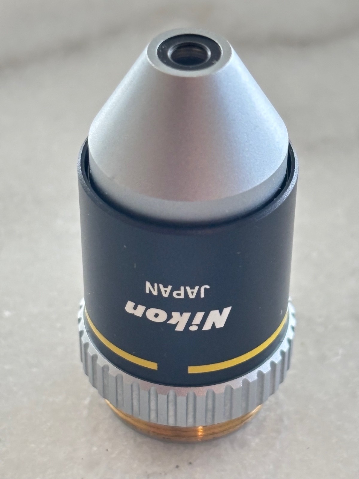 Nikon E 10 10X/0.25 160/- Objective Lens for Alphaphot & Optiphot Microscopes