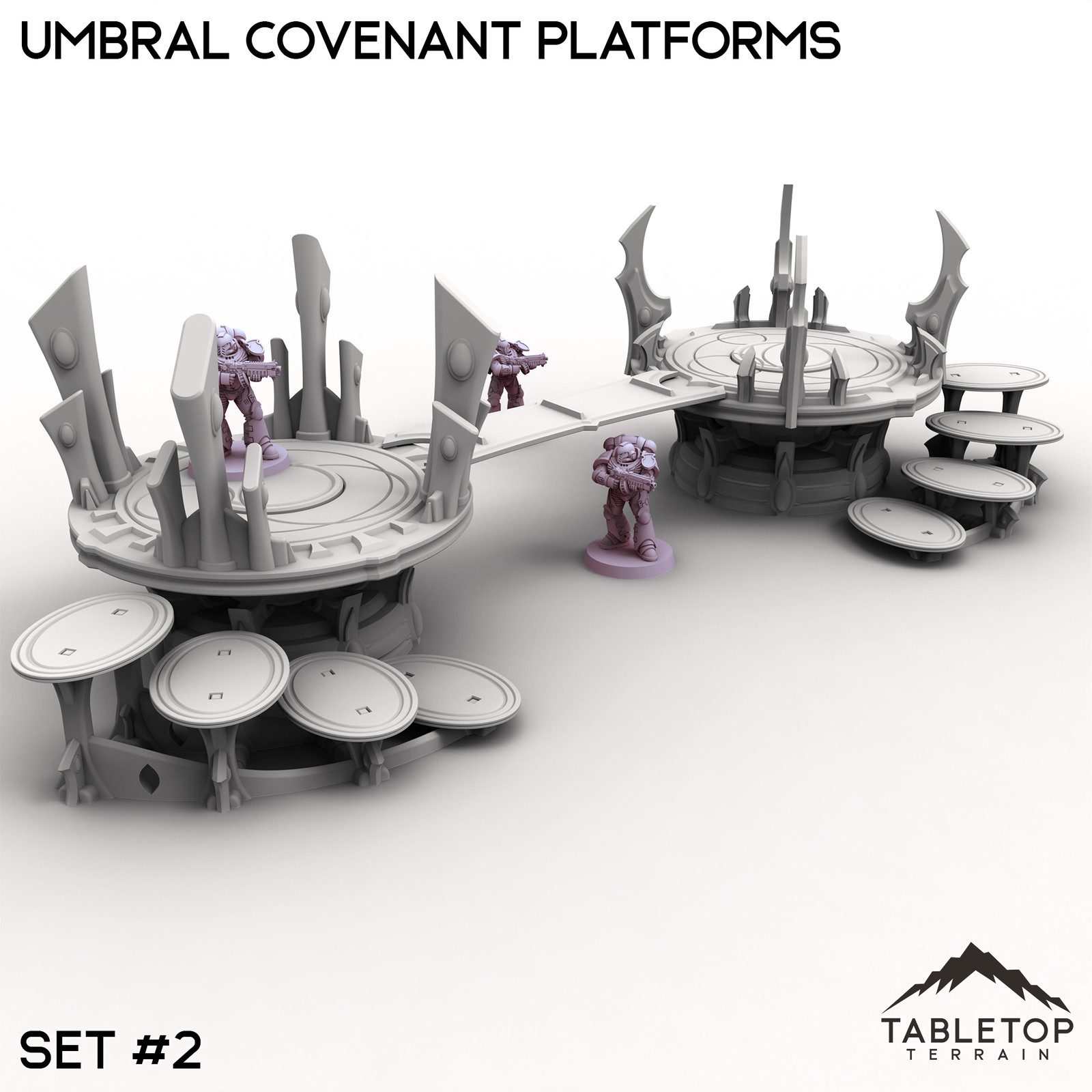 Umbral Covenant Platforms - Space Elves Grimdark Wargaming