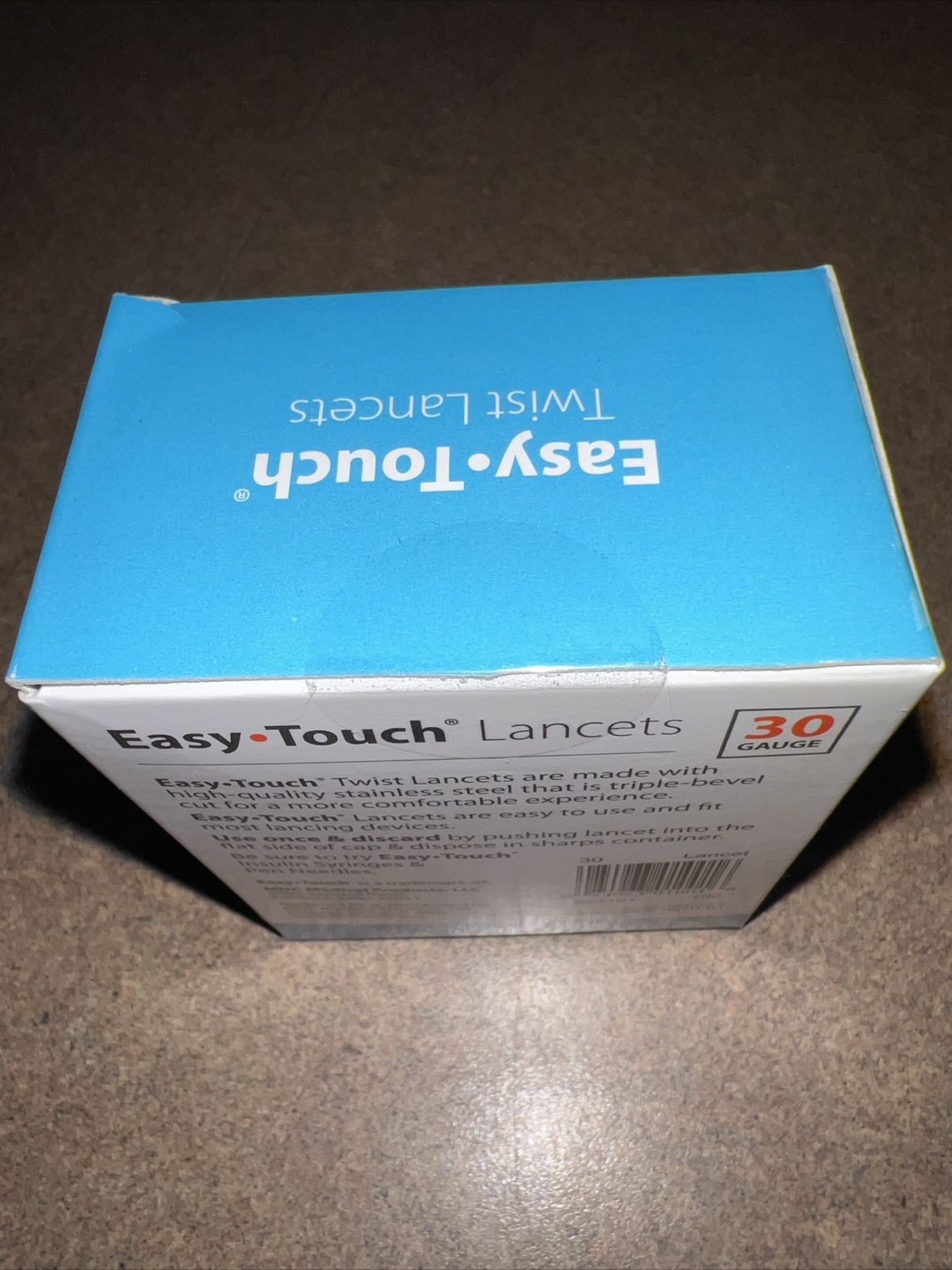 Easy Touch Twist Lancets New 100 Pcs Per Box Sealed