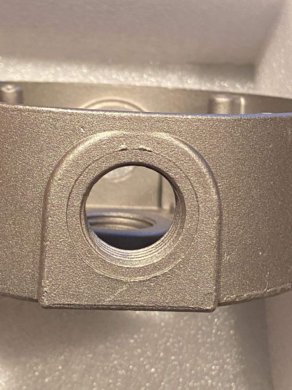 RAB 4" Round Cast Junction Box VXC *NEW/Open Box* ppp1